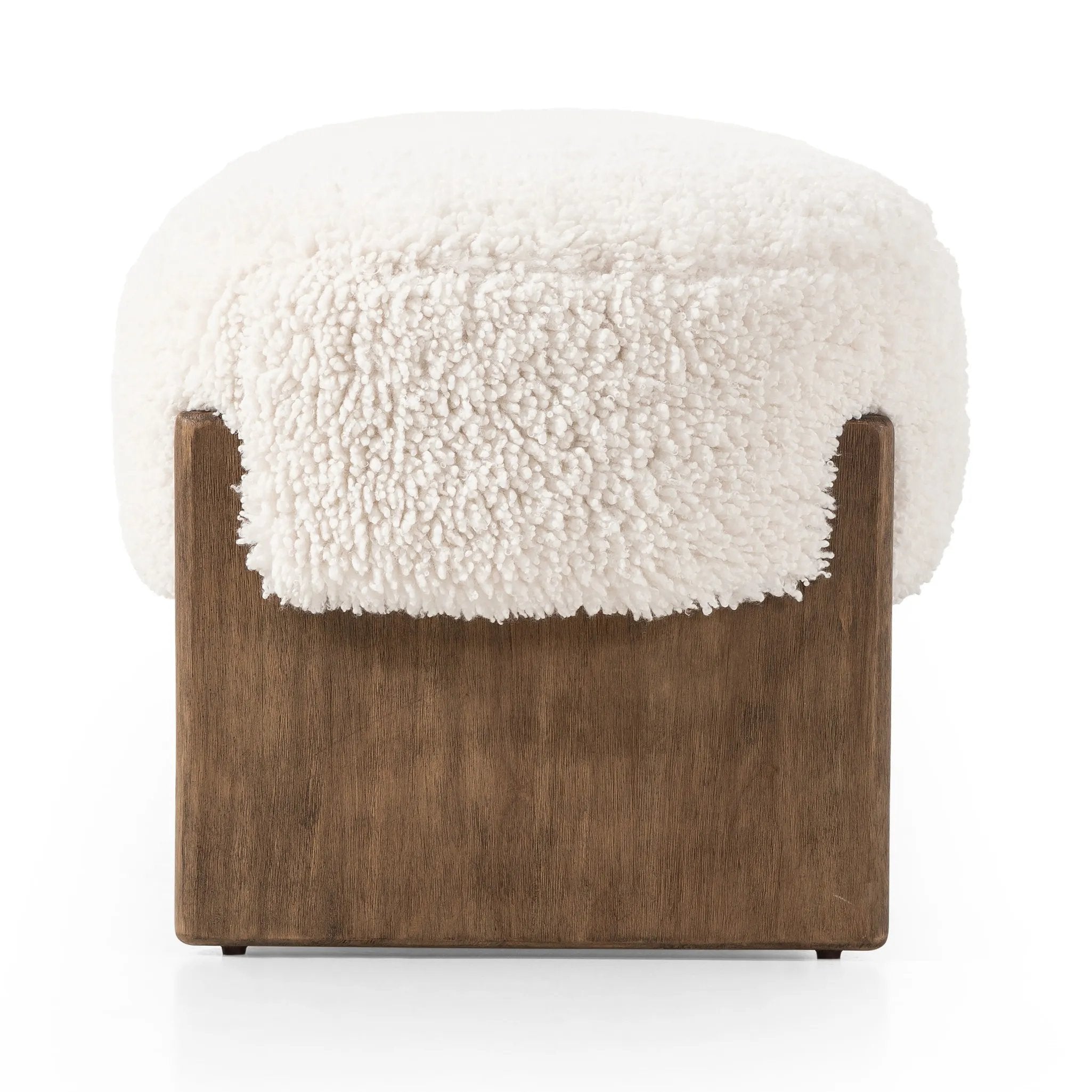 Featuring Kirby Andes Natural Accent Bench by Four Hands at Amethyst Home. Style this modern accent bench just about anywhere. A cradle base of wire-brushed parawood supports heavily textured upholstered seating.Overall Dimensions: 75.50"w x 20.50"d x 20.50"hWeight : 67.24 lbsMaterials: 100% Polyester, Solid Parawood, Poplar Plywood. Amethyst Home provides interior design, new home construction design consulting, vintage area rugs, and lighting in the Houston metro area.