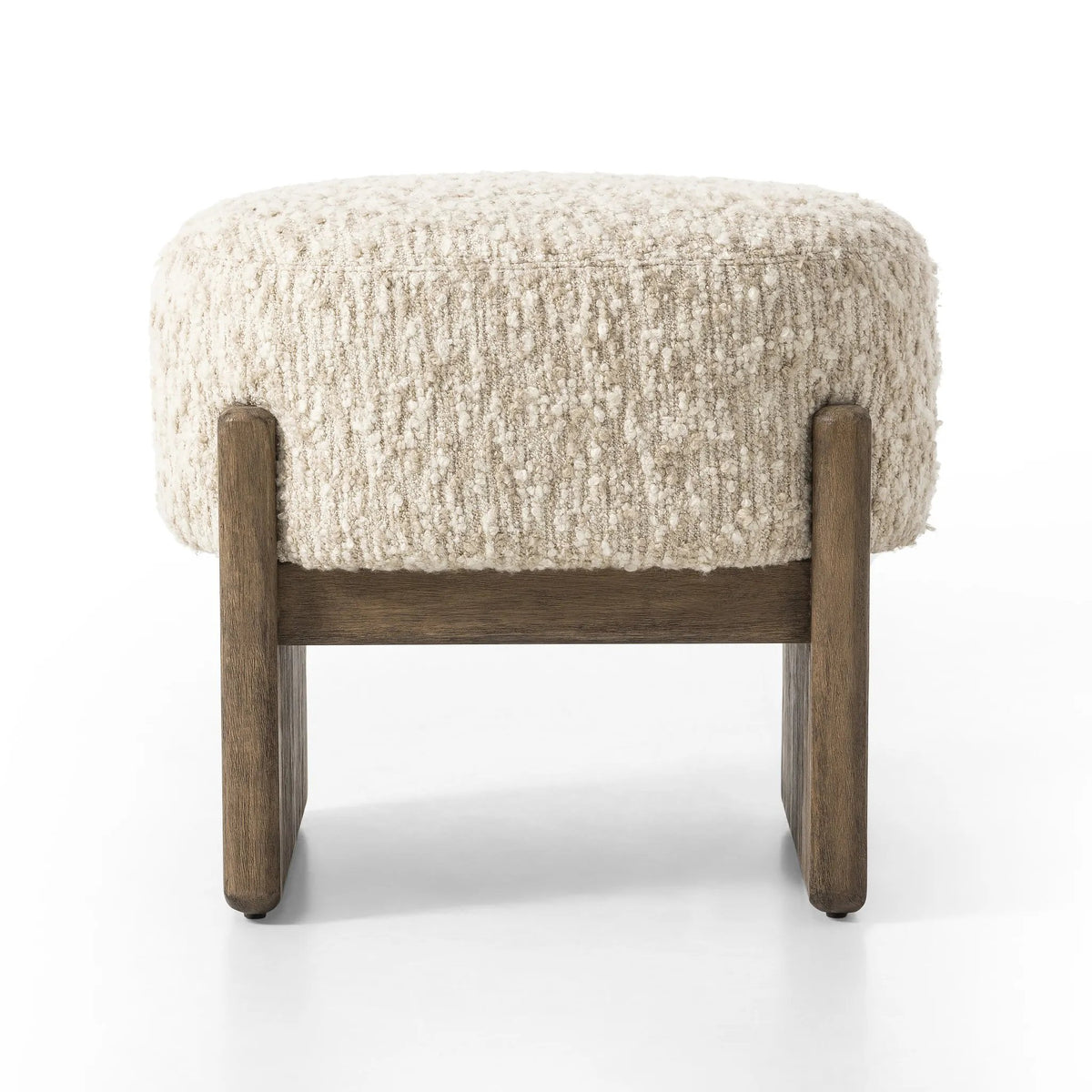 Kirby Solema Cream Accent Stool | ready to ship!