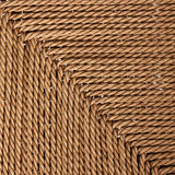Featuring Ladder Textured Natural  Back Outdoor Dining Chair by Four Hands at Amethyst Home. Expertly crafted, the Ladder Textured Natural Back Outdoor Dining Chair is the ideal choice for comfortable and stylish outdoor dining. With its sturdy and durable design, it provides exceptional support and its textured finish adds a touch of natural charm to any o. Amethyst Home provides interior design, new home construction design consulting, vintage area rugs, and lighting in the San Diego metro area.