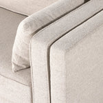 Traditional goes modern. Doubled-stacked arms and cushioning make for a layered look with maximum comfort, while high-performance upholstery is great for everyday lounging. Finished in an auburn walnut, a 360 plinth-style base offers a touch of contrast. Amethyst Home provides interior design, new home construction design consulting, vintage area rugs, and lighting in the San Diego metro area.