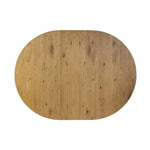 Featuring Leif Aged Natural Oak Veneer 60" Round Extension Dining Table by Four Hands at Amethyst Home. Inspired by European antiques, an extension dining table blends traditional and transitional design elements for a timeless look. A tapered, squared-off base supports a top that extends from a circle to an oval with a 20" leaf, accommodating up to 8 g. Amethyst Home provides interior design, new home construction design consulting, vintage area rugs, and lighting in the Winter Garden metro area.