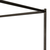 Featuring Leigh Palm Ecru Canopy Bed by Four Hands at Amethyst Home. Safari styling gets refreshed with modern-minded high-performance fabric. Leather straps secure decorative suspended headboard pillows. Box spring required. This bed is not compatible with an adjustable mattress.KingOverall Dimensions: 80.75"w x 84.75"d x 82.25"hWeight: 212.74 lbsQueenOver. Amethyst Home provides interior design, new home construction design consulting, vintage area rugs, and lighting in the Calabasas metro area.