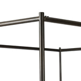 Featuring Leigh Palm Ecru Canopy Bed by Four Hands at Amethyst Home. Safari styling gets refreshed with modern-minded high-performance fabric. Leather straps secure decorative suspended headboard pillows. Box spring required. This bed is not compatible with an adjustable mattress.KingOverall Dimensions: 80.75"w x 84.75"d x 82.25"hWeight: 212.74 lbsQueenOver. Amethyst Home provides interior design, new home construction design consulting, vintage area rugs, and lighting in the Charlotte metro area.
