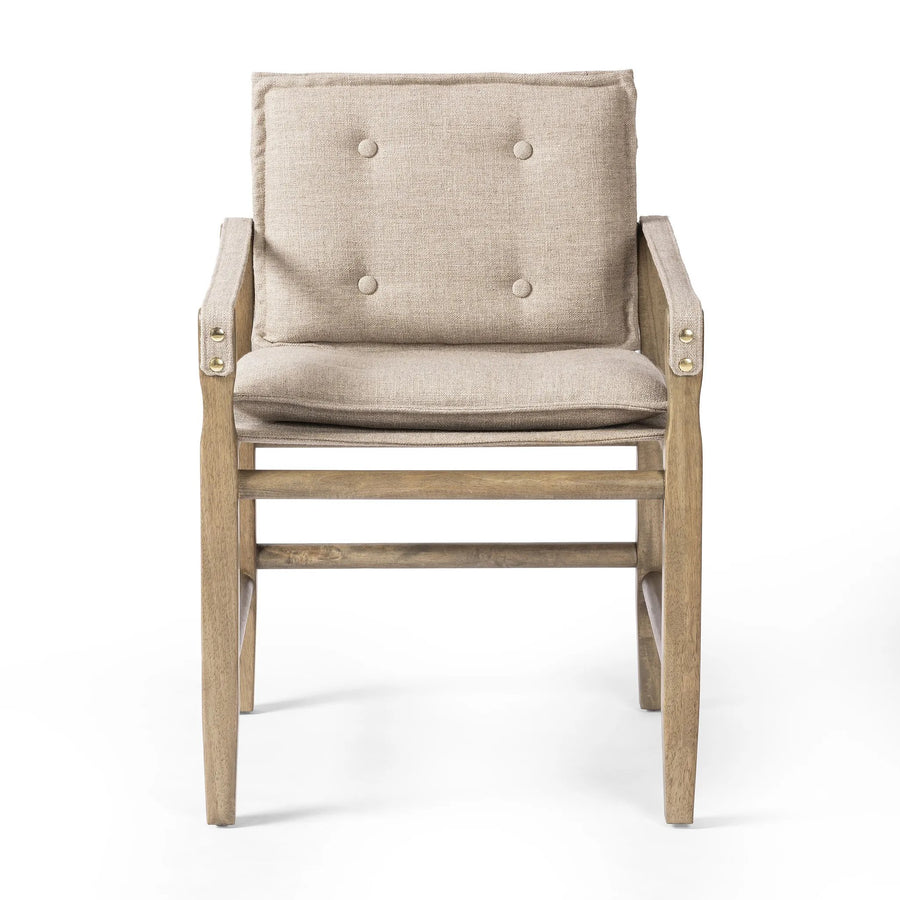 Lenz Alcala Taupe Dining Armchair