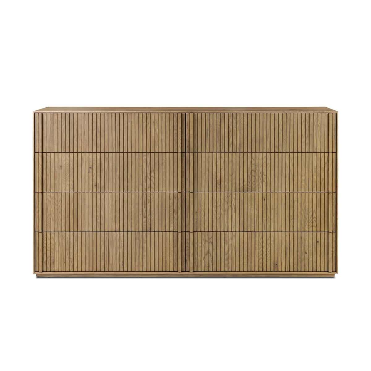 Leo 8 Drawer Dresser - Rustic Light Natural Oak | ready to ship!