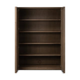 Made from rustic-finished oak with a plinth-style base, clean angles and linear reeding define this midcentury-spirited cabinet. Fully finished interior for a beautiful look inside and out. Designed in partnership with longtime Four Hands collaborator Thomas Bina and Brazilian designer Ronald Sasson. Amethyst Home provides interior design, new home construction design consulting, vintage area rugs, and lighting in the Charlotte metro area.