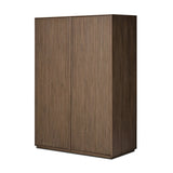 Made from rustic-finished oak with a plinth-style base, clean angles and linear reeding define this midcentury-spirited cabinet. Fully finished interior for a beautiful look inside and out. Designed in partnership with longtime Four Hands collaborator Thomas Bina and Brazilian designer Ronald Sasson. Amethyst Home provides interior design, new home construction design consulting, vintage area rugs, and lighting in the Portland metro area.