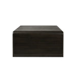 Featuring Leo Smoked Black Coffee Table by Four Hands at Amethyst Home. Overall Dimensions: 65.00"w x 27.50"d x 14.00"hWeight : 99.21 lbsMaterials: Solid Oak, Thick Oak Veneer, Engineered Hardwood. Amethyst Home provides interior design, new home construction design consulting, vintage area rugs, and lighting in the Kansas City metro area.