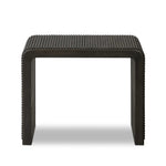 Featuring Leo Smoked Black End Table by Four Hands at Amethyst Home. Made from smoked black oak, linear reeding and a curved shape define this midcentury-spirited end table. Designed in partnership with longtime Four Hands collaborator Thomas Bina and Brazilian designer Ronald Sasson.Overall Dimensions: 27.50"w x 23.50"d x 22.00"hWeight : 65.04 lbsMaterials: . Amethyst Home provides interior design, new home construction design consulting, vintage area rugs, and lighting in the Seattle metro area.