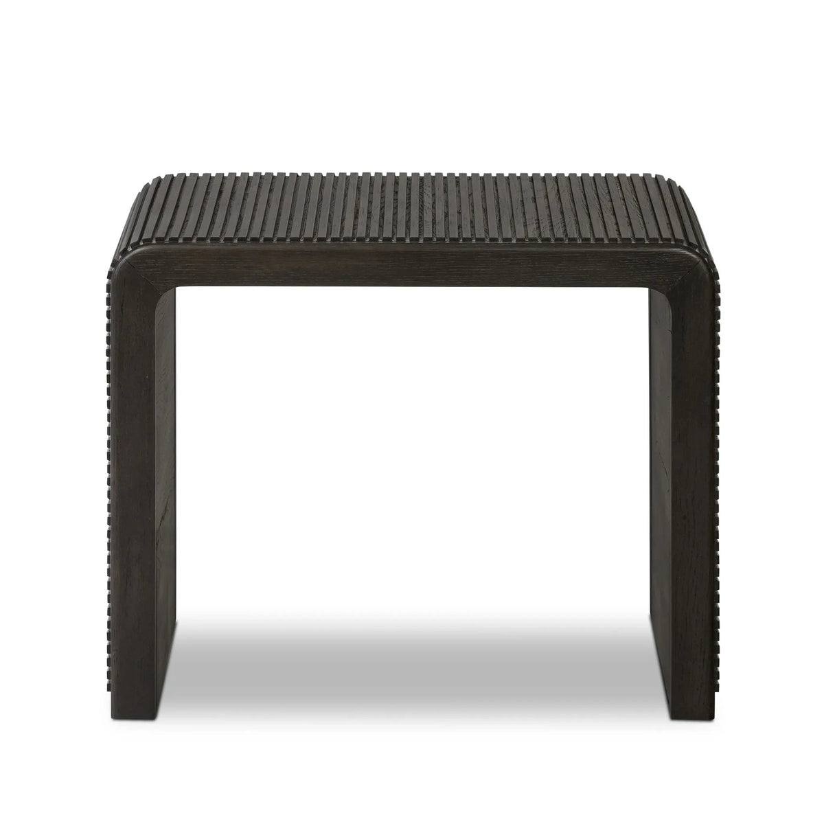 Leo Smoked Black End Table | ready to ship!