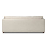 Featuring Lincoln Savoy Parchment Sleeper Sofa by Four Hands at Amethyst Home. This cleverly designed sleeper sofa hides a Queen-sized sleeping surface within its modern silhouette. With a simple roll-out and counterbalanced mechanism, it effortlessly transforms into a bed, making it a space-saving solution with hidden functionality. When unfolded, the cushion. Amethyst Home provides interior design, new home construction design consulting, vintage area rugs, and lighting in the Dallas metro area.