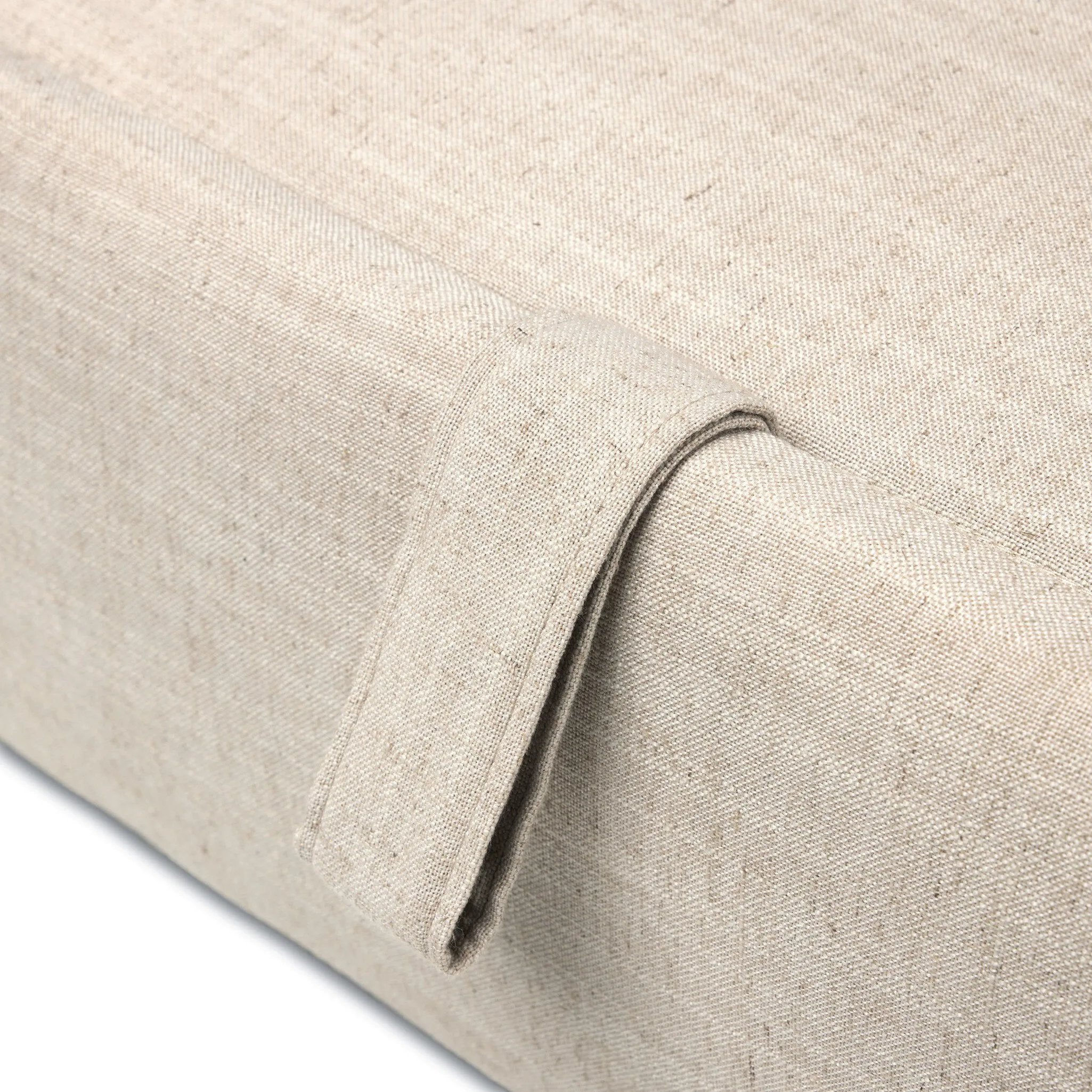 Featuring Lincoln Savoy Parchment Sleeper Sofa by Four Hands at Amethyst Home. This cleverly designed sleeper sofa hides a Queen-sized sleeping surface within its modern silhouette. With a simple roll-out and counterbalanced mechanism, it effortlessly transforms into a bed, making it a space-saving solution with hidden functionality. When unfolded, the cushio. Amethyst Home provides interior design, new home construction design consulting, vintage area rugs, and lighting in the Houston metro area.