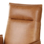 Wrapped in buttery-soft tan top-grain leather, this structured, high-back chair is designed for comfort and style. Stainless steel casters and a 360-degree swivel for ease in the modern workspace Amethyst Home provides interior design, new home construction design consulting, vintage area rugs, and lighting in the Des Moines metro area.