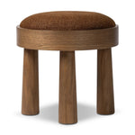 A simple, charming stool with an oak wood veneer finish and upholstered seat. Tapered legs add subtle character.As fans of luxe design at Amethyst, we love the designer inspired Louise Accent Stool - Crypton Wayfarer Sienna. This item pairs well with other brands such as Visual Comfort and is perfect for wabi sabi homes Amethyst Home provides interior design, new home construction design consulting, vintage area rugs, and lighting in the Newport Beach metro area.