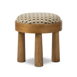 A simple, charming stool with an oak wood veneer finish and velvety upholstered seat. Tapered legs add subtle character.As enthusiasts of wabi sabi aesthetics at Amethyst, we love the nature inspired Louise Accent Stool - Firefinch Fawn. This item pairs well with other brands such as Loloi Rugs and is perfect for loft homes Amethyst Home provides interior design, new home construction design consulting, vintage area rugs, and lighting in the Boston metro area.