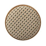 A simple, charming stool with an oak wood veneer finish and velvety upholstered seat. Tapered legs add subtle character.As enthusiasts of wabi sabi aesthetics at Amethyst, we love the nature inspired Louise Accent Stool - Firefinch Fawn. This item pairs well with other brands such as Loloi Rugs and is perfect for loft homes Amethyst Home provides interior design, new home construction design consulting, vintage area rugs, and lighting in the Charlotte metro area.