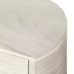 Featuring Lunas Bleached Guanacaste Executive Desk by Four Hands at Amethyst Home. With soft, fluid shaping, bleached Guanacaste forms a sculpted silhouette, with natural high and lows. Dual push-latch doors and interior shelving offer ample storage space. A fully finished front and back offer the option for float styling within a room.Overall Dimensions: 72.0. Amethyst Home provides interior design, new home construction design consulting, vintage area rugs, and lighting in the Austin metro area.