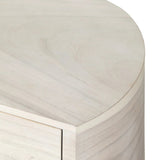 Featuring Lunas Bleached Guanacaste Executive Desk by Four Hands at Amethyst Home. With soft, fluid shaping, bleached Guanacaste forms a sculpted silhouette, with natural high and lows. Dual push-latch doors and interior shelving offer ample storage space. A fully finished front and back offer the option for float styling within a room.Overall Dimensions: 72.0. Amethyst Home provides interior design, new home construction design consulting, vintage area rugs, and lighting in the Austin metro area.