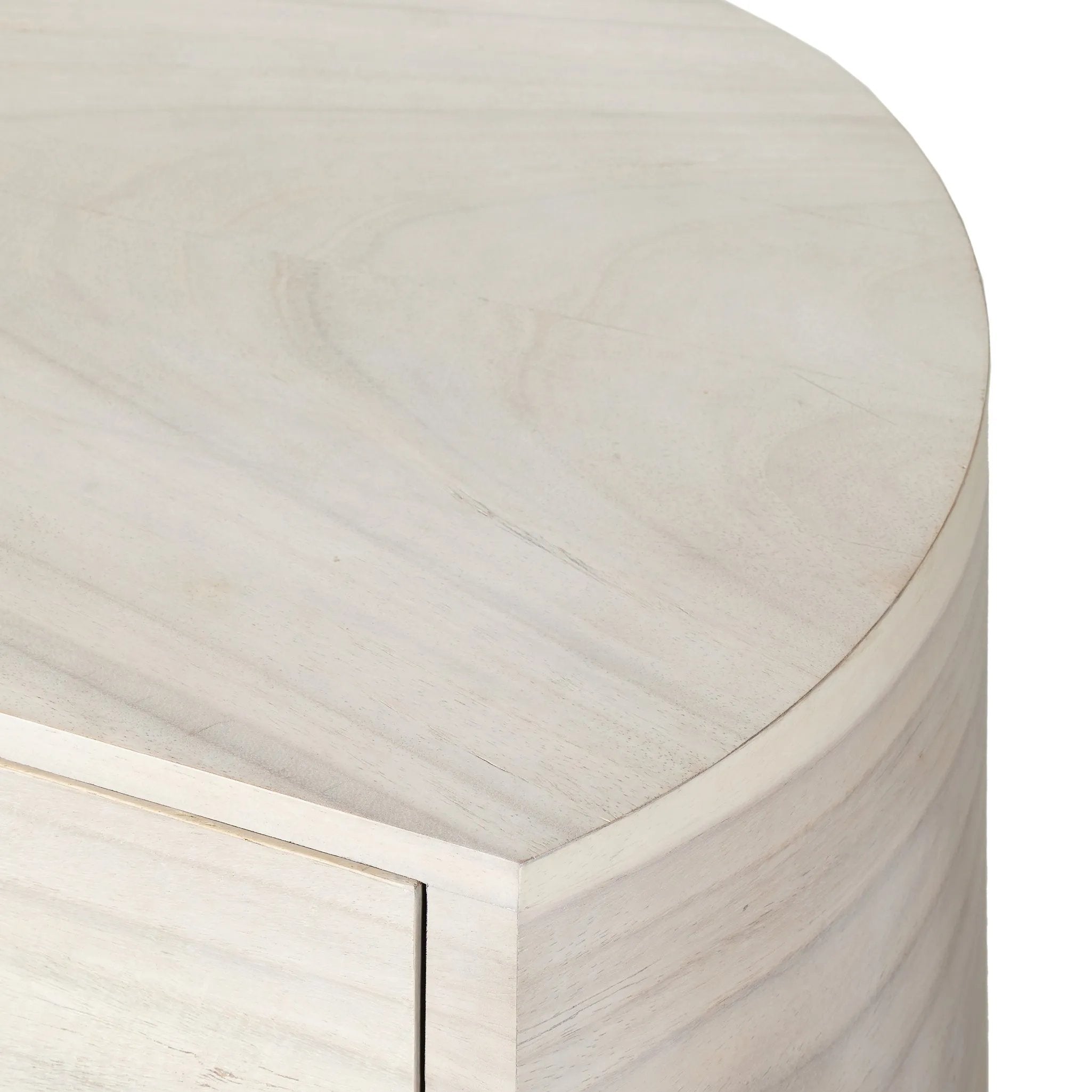 Featuring Lunas Bleached Guanacaste Executive Desk by Four Hands at Amethyst Home. With soft, fluid shaping, bleached Guanacaste forms a sculpted silhouette, with natural high and lows. Dual push-latch doors and interior shelving offer ample storage space. A fully finished front and back offer the option for float styling within a room.Overall Dimensions: 72.0. Amethyst Home provides interior design, new home construction design consulting, vintage area rugs, and lighting in the Austin metro area.