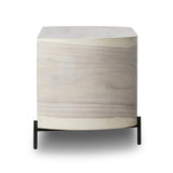 Featuring Lunas Bleached Guanacaste Executive Desk by Four Hands at Amethyst Home. With soft, fluid shaping, bleached Guanacaste forms a sculpted silhouette, with natural high and lows. Dual push-latch doors and interior shelving offer ample storage space. A fully finished front and back offer the option for float styling within a room.Overall Dimensions. Amethyst Home provides interior design, new home construction design consulting, vintage area rugs, and lighting in the Laguna Beach metro area.
