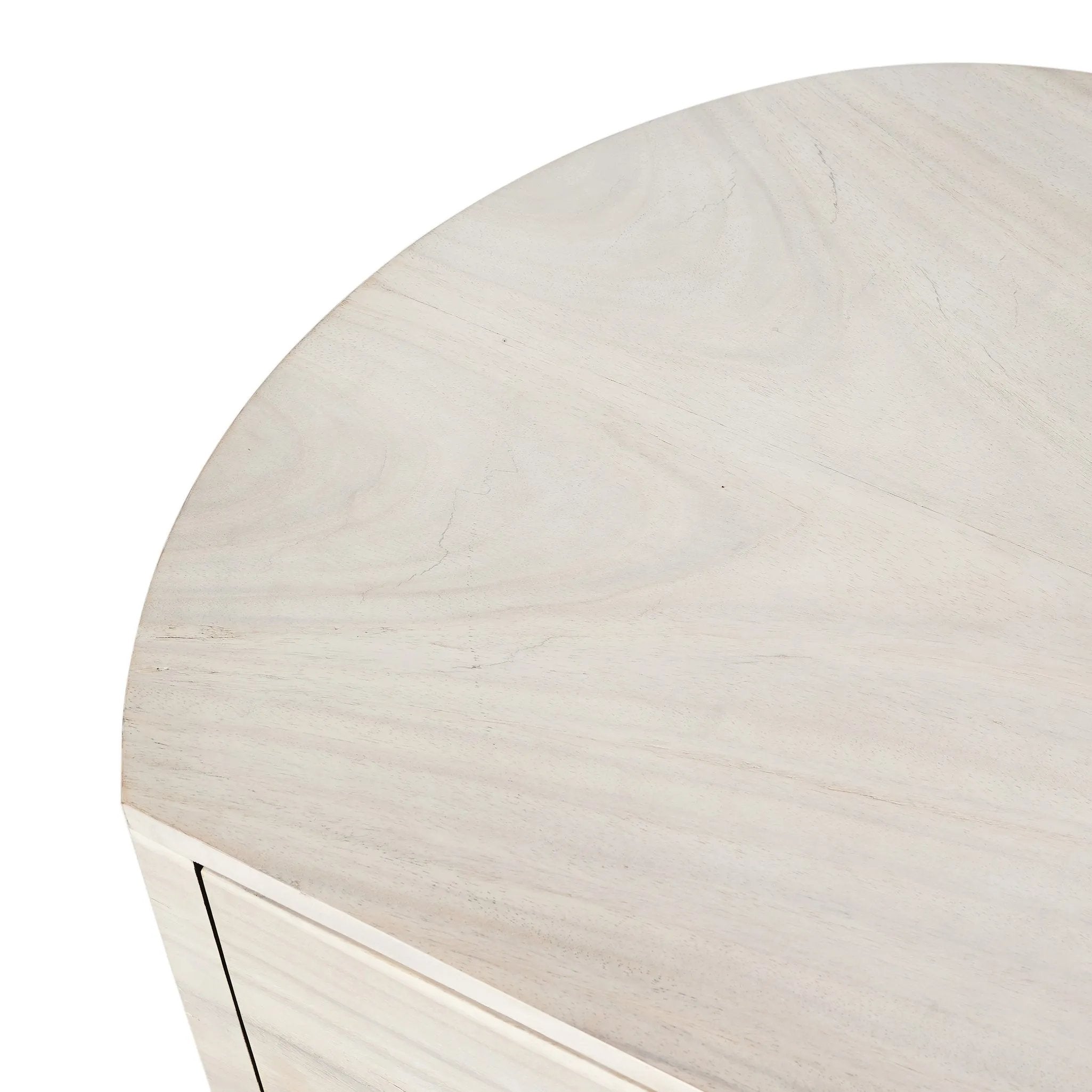Featuring Lunas Bleached Guanacaste Executive Desk by Four Hands at Amethyst Home. With soft, fluid shaping, bleached Guanacaste forms a sculpted silhouette, with natural high and lows. Dual push-latch doors and interior shelving offer ample storage space. A fully finished front and back offer the option for float styling within a room.Overall Dimensions: 72.00. Amethyst Home provides interior design, new home construction design consulting, vintage area rugs, and lighting in the Miami metro area.
