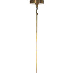 Artfully diffused lighting inspired by 1920s glam. Three glowing discs nestle within curved brass reflectors, creating a warm, expansive ambiance. Reeding detail on the socket and stem add texture, while a hand-burnt brass finish ensures each piece ages uniquely, developing character over time Amethyst Home provides interior design, new home construction design consulting, vintage area rugs, and lighting in the Kansas City metro area.