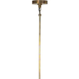 Artfully diffused lighting inspired by 1920s glam. Three glowing discs nestle within curved brass reflectors, creating a warm, expansive ambiance. Reeding detail on the socket and stem add texture, while a hand-burnt brass finish ensures each piece ages uniquely, developing character over time Amethyst Home provides interior design, new home construction design consulting, vintage area rugs, and lighting in the Kansas City metro area.