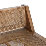 A fresh take on late designer Pierre Jeanneret's iconic seating styles. Our design updates the classic look with a coastal feel, pairing woven cane seating with toasted sungkai frame.As lovers of clean design at Amethyst, we love the nature inspired Lutz Accent Bench - Toasted Sungkai. Amethyst Home provides interior design, new home construction design consulting, vintage area rugs, and lighting in the Dallas metro area.