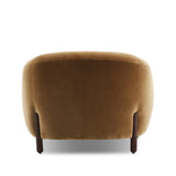 A fresh take on the traditional tub chair, with exaggerated depth for drama and comfort. Solid wood legs intersect upholstery for clean contrast and scale. This item has limited online distribution and may not be sold on websites without prior approval Amethyst Home provides interior design, new home construction design consulting, vintage area rugs, and lighting in the San Diego metro area.