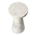 Featuring Mabel Veined White Marble Nesting End Table by Four Hands at Amethyst Home. Beautifully veined white marble brings a timeless, polished look to a versatile end table.ShortOverall Dimensions: 10.00"w x 10.00"d x 20.50"hWeight: 79.32 lbsTallOverall Dimensions: 8.00"w x 8.00"d x 23.00"hWeight: 52.16 lbsMaterials: Solid Marble. Amethyst Home provides interior design, new home construction design consulting, vintage area rugs, and lighting in the Austin metro area.