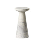 Featuring Mabel Veined White Marble Nesting End Table by Four Hands at Amethyst Home. Beautifully veined white marble brings a timeless, polished look to a versatile end table.ShortOverall Dimensions: 10.00"w x 10.00"d x 20.50"hWeight: 79.32 lbsTallOverall Dimensions: 8.00"w x 8.00"d x 23.00"hWeight: 52.16 lbsMaterials: Solid Marble. Amethyst Home provides interior design, new home construction design consulting, vintage area rugs, and lighting in the Boston metro area.