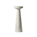Featuring Mabel Veined White Marble Nesting End Table by Four Hands at Amethyst Home. Beautifully veined white marble brings a timeless, polished look to a versatile end table.ShortOverall Dimensions: 10.00"w x 10.00"d x 20.50"hWeight: 79.32 lbsTallOverall Dimensions: 8.00"w x 8.00"d x 23.00"hWeight: 52.16 lbsMaterials: Solid Marble. Amethyst Home provides interior design, new home construction design consulting, vintage area rugs, and lighting in the Newport Beach metro area.