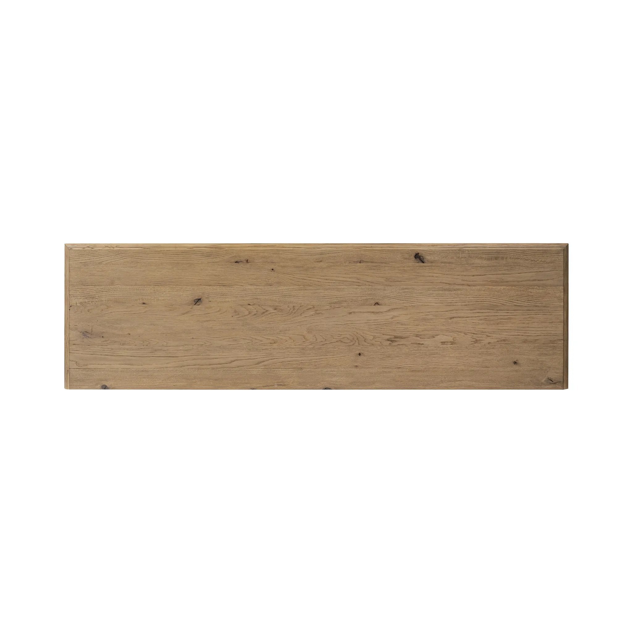 Featuring Maggie Aged Smoked Oak Resawn 6 Drawer Dresser by Four Hands at Amethyst Home. A cleanly shaped six-drawer dresser is crafted from aged smoked oak, highlighting the wood's natural grain. Roomy drawers offer plenty of space for bedroom storage, while the slim, tapered legs give the piece a subtle lift, creating a grounded look.Overall Dimensions: 77.0. Amethyst Home provides interior design, new home construction design consulting, vintage area rugs, and lighting in the Boston metro area.