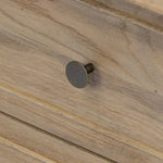 Featuring Maggie Aged Smoked Oak Resawn Nightstand by Four Hands at Amethyst Home. A cleanly shaped six-drawer dresser is crafted from aged smoked oak, highlighting the wood?s natural grain. Roomy drawers offer plenty of space for bedroom storage, while the slim, tapered legs give the piece a subtle lift, creating a grounded look.Overall Dimensions: 30.00"w x. Amethyst Home provides interior design, new home construction design consulting, vintage area rugs, and lighting in the Houston metro area.