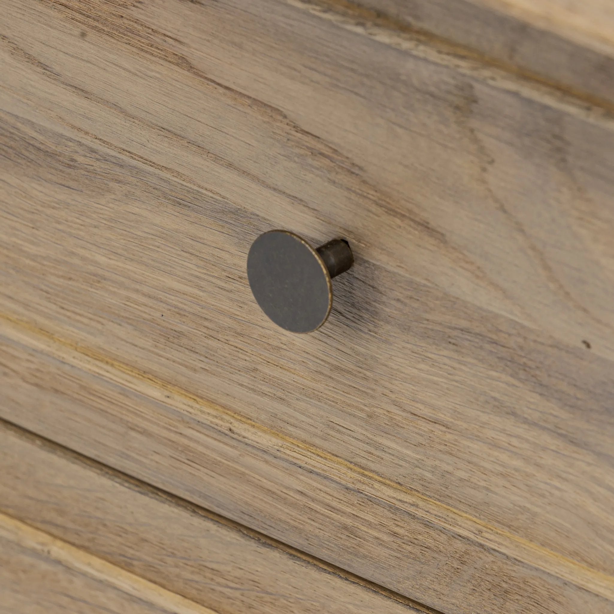 Featuring Maggie Aged Smoked Oak Resawn Nightstand by Four Hands at Amethyst Home. A cleanly shaped six-drawer dresser is crafted from aged smoked oak, highlighting the wood?s natural grain. Roomy drawers offer plenty of space for bedroom storage, while the slim, tapered legs give the piece a subtle lift, creating a grounded look.Overall Dimensions: 30.00"w x. Amethyst Home provides interior design, new home construction design consulting, vintage area rugs, and lighting in the Houston metro area.