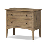Featuring Maggie Aged Smoked Oak Resawn Nightstand by Four Hands at Amethyst Home. A cleanly shaped six-drawer dresser is crafted from aged smoked oak, highlighting the wood?s natural grain. Roomy drawers offer plenty of space for bedroom storage, while the slim, tapered legs give the piece a subtle lift, creating a grounded look.Overall Dimensions: 30.0. Amethyst Home provides interior design, new home construction design consulting, vintage area rugs, and lighting in the Laguna Beach metro area.