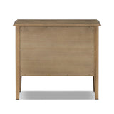 Featuring Maggie Aged Smoked Oak Resawn Nightstand by Four Hands at Amethyst Home. A cleanly shaped six-drawer dresser is crafted from aged smoked oak, highlighting the wood?s natural grain. Roomy drawers offer plenty of space for bedroom storage, while the slim, tapered legs give the piece a subtle lift, creating a grounded look.Overall Dimensions: 30.00"w . Amethyst Home provides interior design, new home construction design consulting, vintage area rugs, and lighting in the Portland metro area.