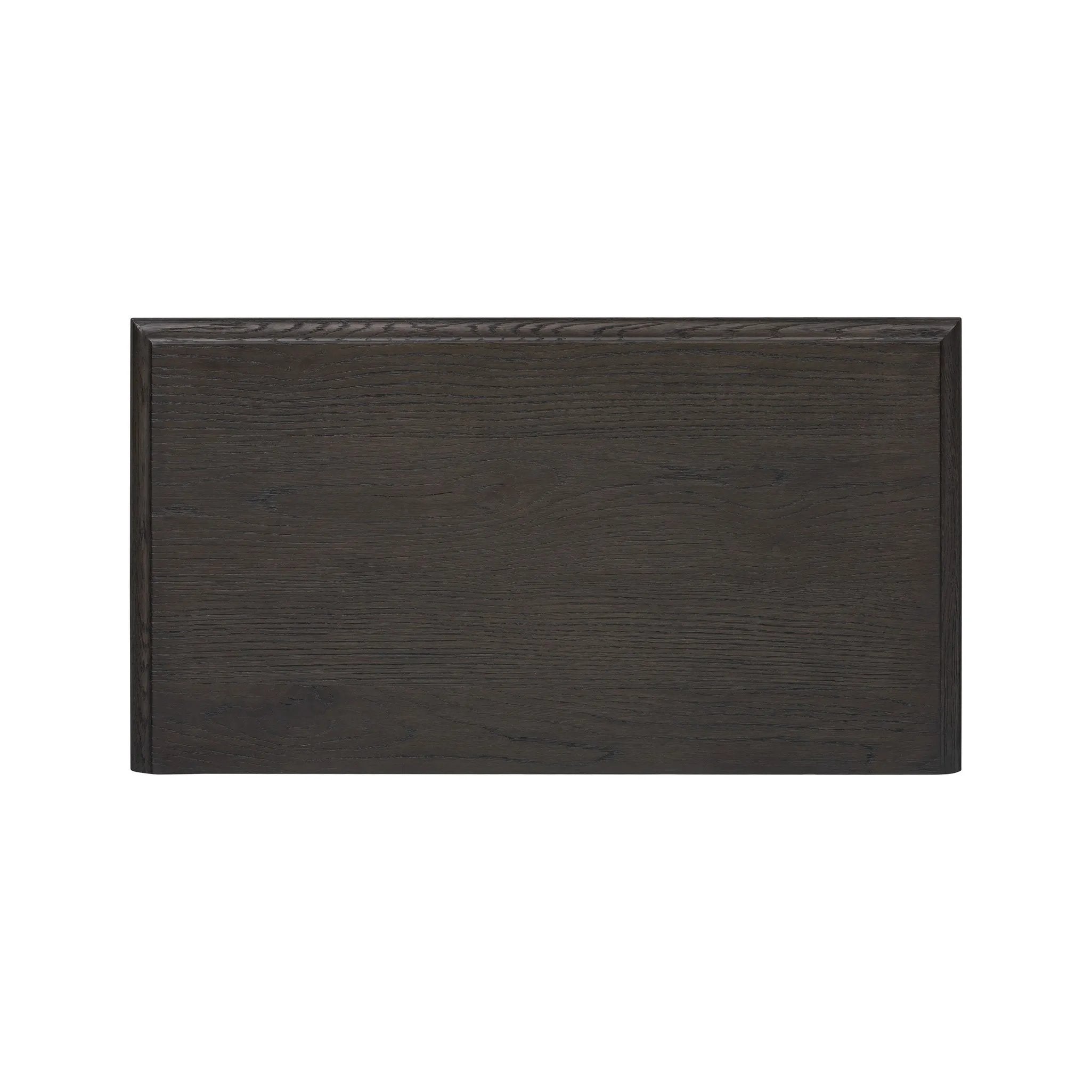 Featuring Maggie Smoked Black Oak Veneer Nightstand by Four Hands at Amethyst Home. Clean and compact, a two-drawer nightstand is crafted from smoked black oak, showcasing the natural grain of wood. Its scaled-down profile fits perfectly beside the bed. Slim, tapered legs add a touch of lightness.Overall Dimensions: 30.00"w x 16.75"d x 26.00"hWeight : 66.14. Amethyst Home provides interior design, new home construction design consulting, vintage area rugs, and lighting in the Calabasas metro area.