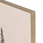 Inspired by nature, society and day-to-day life, Bangalore-based artist Santhosh CH's original piece is printed on a maple panel and framed as a wood box for a gallery-quality look. Graining and texture from the backer show through slightly for a unique look on each piece. If not currently in stock, this piece ships within three weeks. Amethyst Home provides interior design, new home construction design consulting, vintage area rugs, and lighting in the Alpharetta metro area.