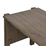 Featuring Marcela Grey Reclaimed French Oak Desk by Four Hands at Amethyst Home. Made from reclaimed French oak, a unique open frame design crafts a light look, while dark brass hardware adds warmth. Versatile grey finish, plus four drawers for generous storage space. Designed in partnership with longtime Four Hands collaborator Thomas Bina and Brazilian de. Amethyst Home provides interior design, new home construction design consulting, vintage area rugs, and lighting in the Calabasas metro area.