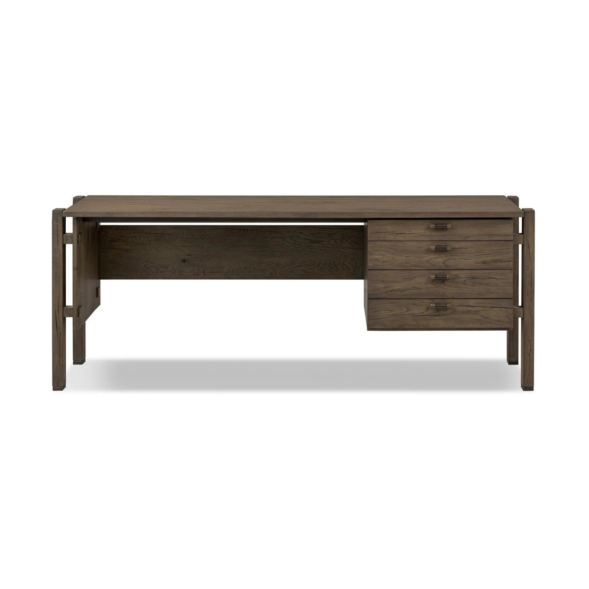 Marcela Grey Reclaimed French Oak Desk | ready to ship!
