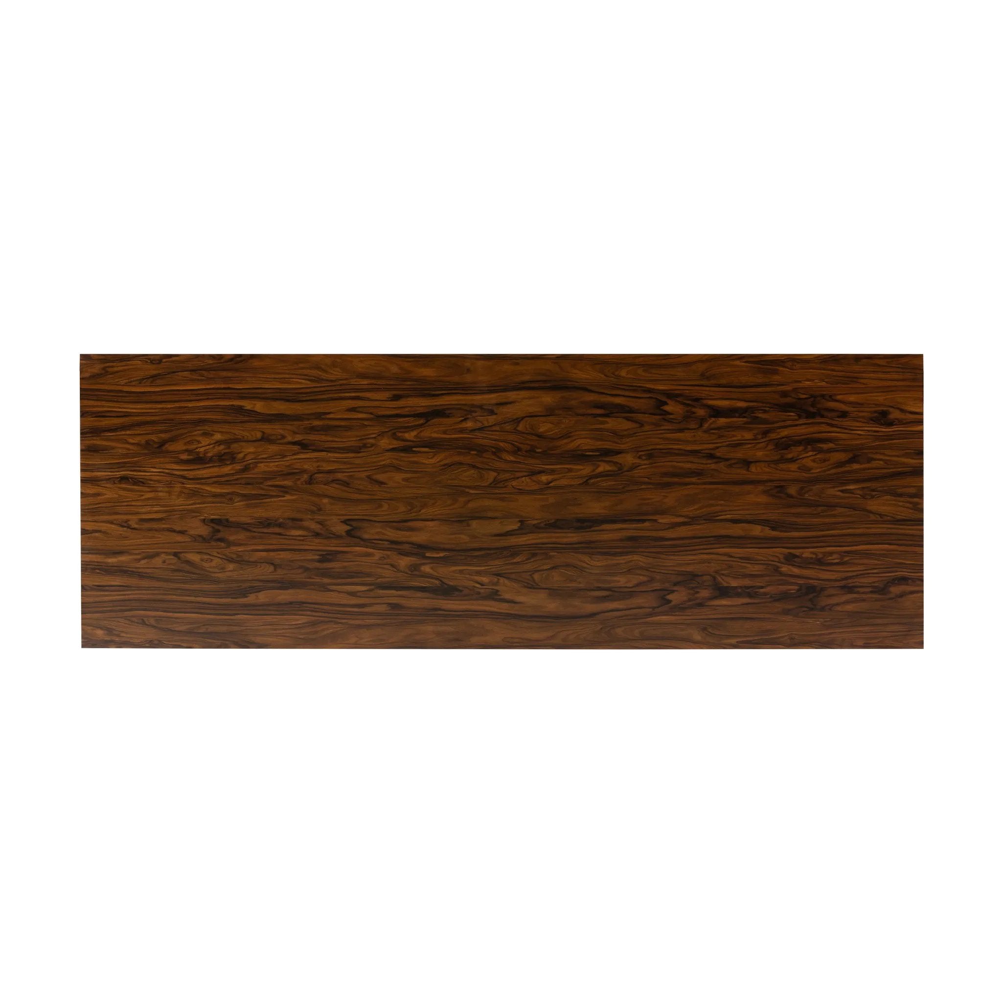 Featuring Marcela Natural Morado Veneer Desk by Four Hands at Amethyst Home. Made from natural morado with beautiful graining, this midcentury-inspired executive desk is fully finished for the option to float-style in a room.Overall Dimensions: 78.25"w x 26.50"d x 30.00"hWeight : 186.51 lbsMaterials: Morada Veneer, Engineered Hardwood. Amethyst Home provides interior design, new home construction design consulting, vintage area rugs, and lighting in the Alpharetta metro area.