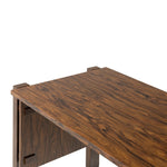 Featuring Marcela Natural Morado Veneer Desk by Four Hands at Amethyst Home. Made from natural morado with beautiful graining, this midcentury-inspired executive desk is fully finished for the option to float-style in a room.Overall Dimensions: 78.25"w x 26.50"d x 30.00"hWeight : 186.51 lbsMaterials: Morada Veneer, Engineered Hardwood. Amethyst Home provides interior design, new home construction design consulting, vintage area rugs, and lighting in the Washington metro area.