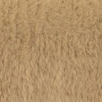 Classic Scandinavian design gets a supersoft update with a winged back panel of amber-finished oak floating above a chunky seat with exposed spindles. Paddle arms and ball feet add to the minimalist design. Covered in natural beige shearling for extra texture and comfort Amethyst Home provides interior design, new home construction design consulting, vintage area rugs, and lighting in the Austin metro area.