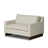 Featuring Marquez Alameda Snow Sleeper Chair by Four Hands at Amethyst Home. Transform any room into a comfortable guest space with the Marquez Alameda Snow Sleeper Chair. This versatile sleeper chair easily folds out into a cozy bed, perfect for accommodating unexpected overnight guests. Its sleek and modern design adds style to your space while providing . Amethyst Home provides interior design, new home construction design consulting, vintage area rugs, and lighting in the Charlotte metro area.