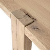 Bleached oak shapes a simple, open-style console table, with through-tenon joints for an updated farmhouse look.As enthusiasts of clean design at Amethyst, we love the warm modern inspired Matei Console Table - Bleached Oak. This item pairs well with other brands such as Surya and is perfect for eclectic homes Amethyst Home provides interior design, new home construction design consulting, vintage area rugs, and lighting in the Tampa metro area.