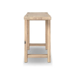 Bleached oak shapes a simple, open-style console table, with through-tenon joints for an updated farmhouse look.As enthusiasts of clean design at Amethyst, we love the warm modern inspired Matei Console Table - Bleached Oak. This item pairs well with other brands such as Surya and is perfect for eclectic homes Amethyst Home provides interior design, new home construction design consulting, vintage area rugs, and lighting in the Washington metro area.