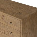 Work organic character into your bedroom styling with a six-drawer dresser of solid reclaimed pine. A rustic finish plays up natural knots and graining, for a beautifully rich look Amethyst Home provides interior design, new home construction design consulting, vintage area rugs, and lighting in the Alpharetta metro area.