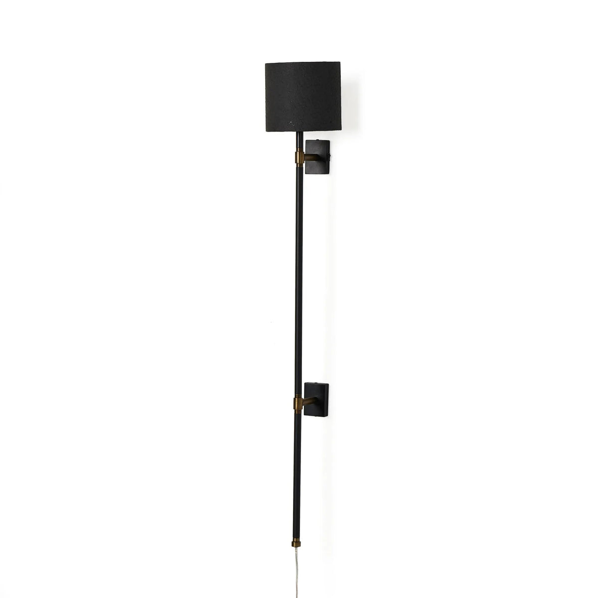 Maurice Matte Black Plaster Sconce | ready to ship!