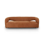 Featuring Mazie Nubuck Cognac Sofa by Four Hands at Amethyst Home. The Mazie Nubuck Suede Cognac Sofa is a luxurious and stylish choice for any living space. Crafted with high-quality nubuck material, this sofa offers unparalleled comfort and durability. Its timeless design and rich color will enhance any home decor.
Overall Dimensions: 35.0" L x 95.5 " W. Amethyst Home provides interior design, new home construction design consulting, vintage area rugs, and lighting in the Kansas City metro area.